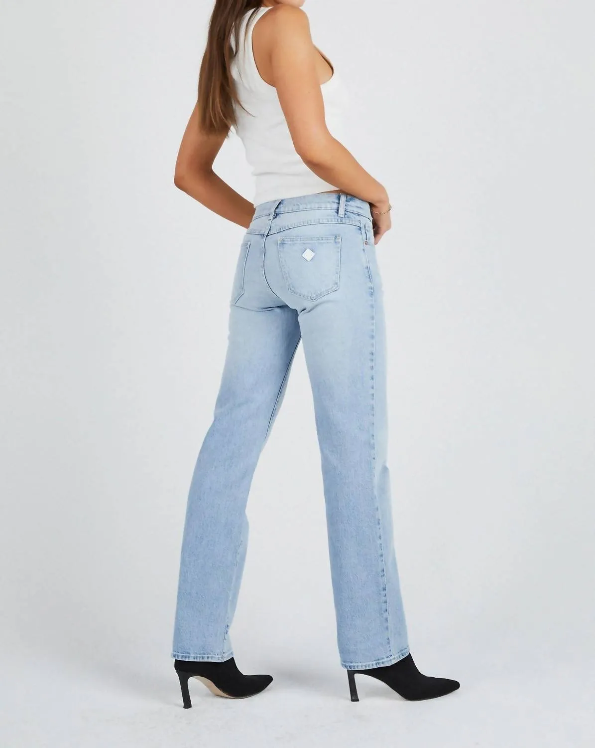Abrand Jeans - 99 Low Straight Jeans