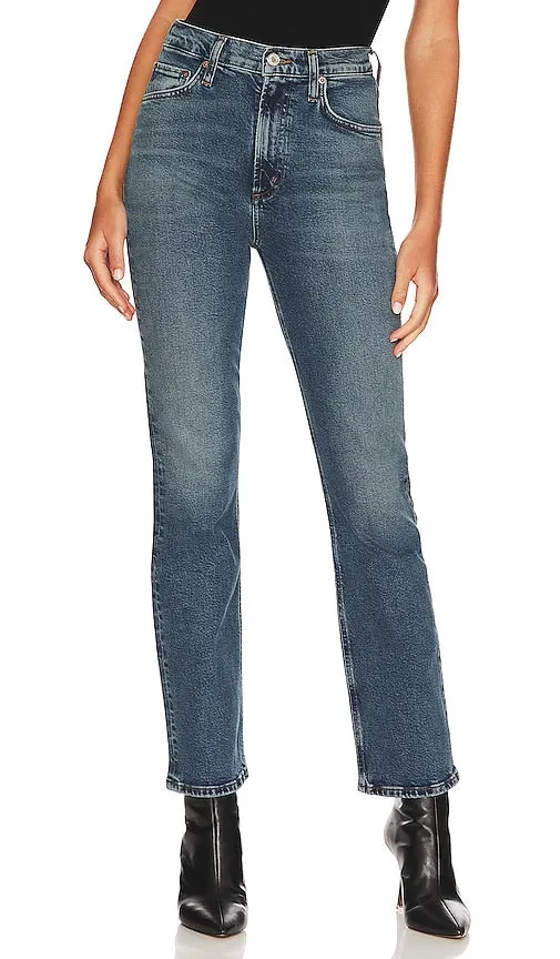 AGOLDE Vintage High Rise Bootcut in Blue