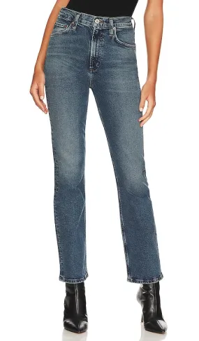 AGOLDE Vintage High Rise Bootcut in Blue