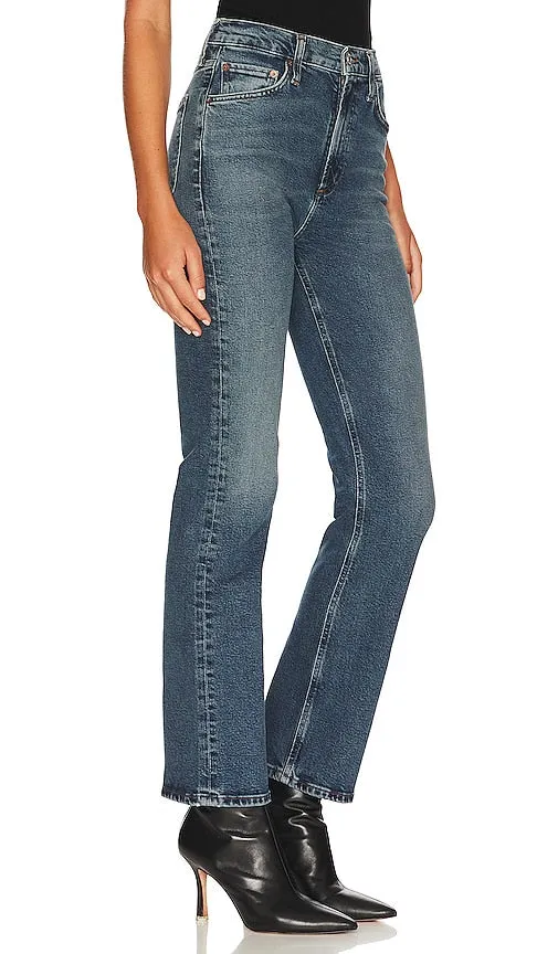 AGOLDE Vintage High Rise Bootcut in Blue