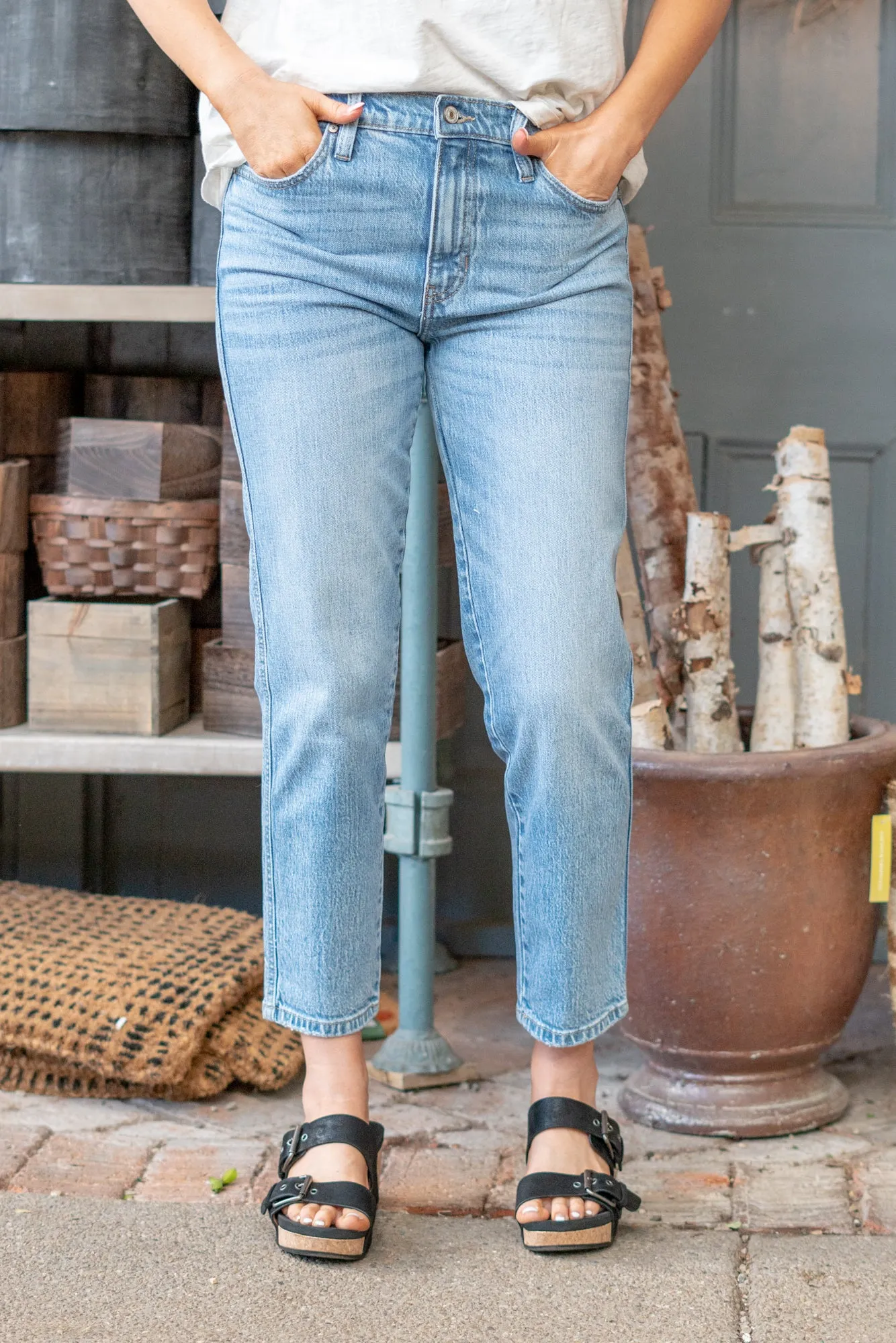 Amanda-Mia High Rise Slouch Fit