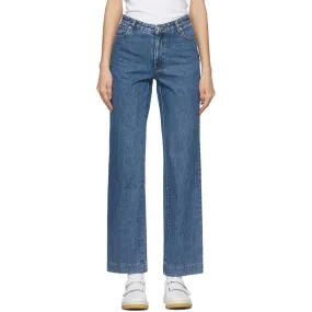 A.P.C. Blue Long Sailor Jeans