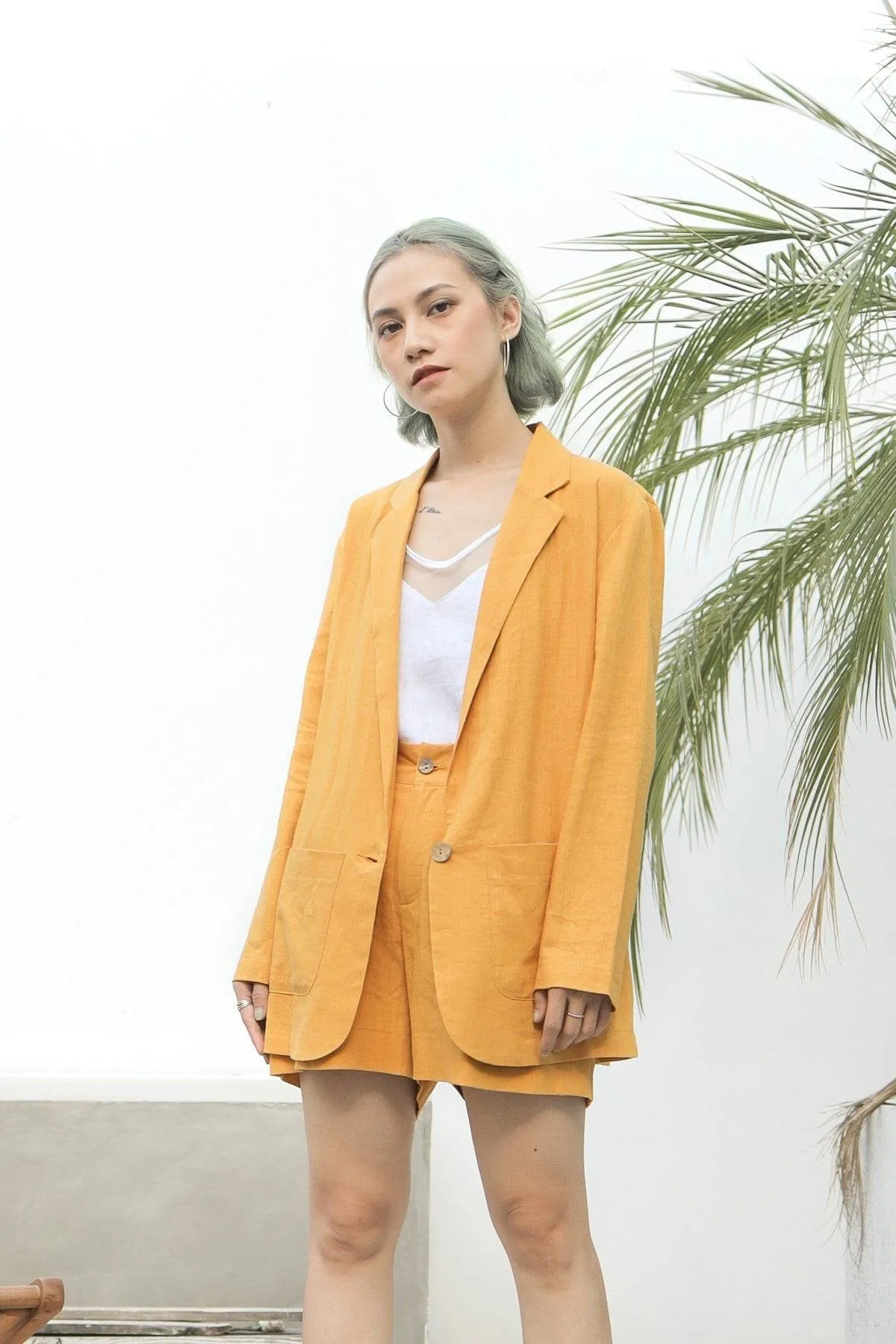 Avery Linen Basic Short