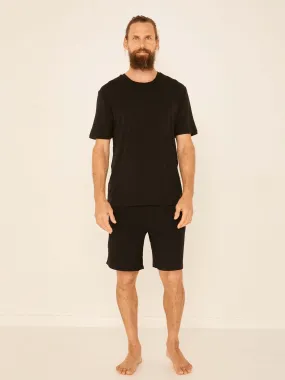 Bamboo Essential Shorts - Black