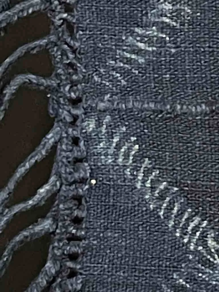Best Quality Vintage Mossi Indigo Textile "Wrapper" | 58 x 37"
