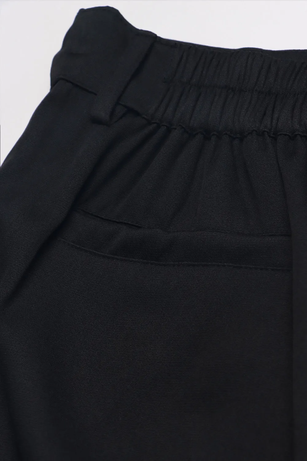 Black Xerox Tailored Shorts
