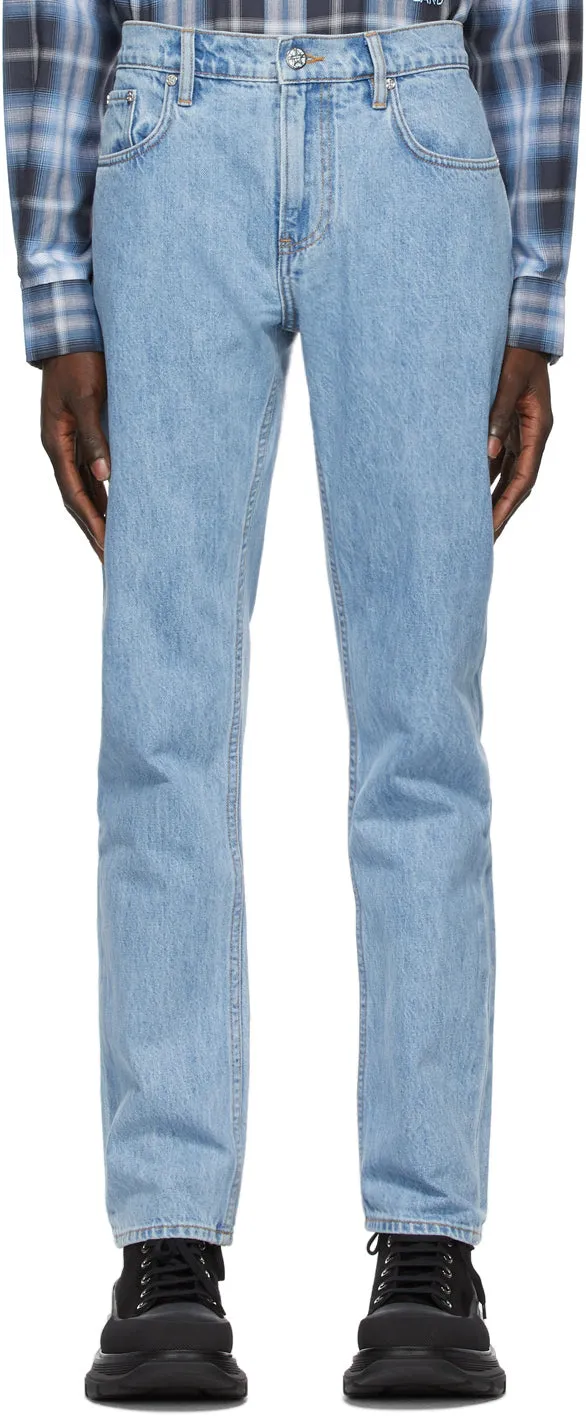 Burberry Blue Globestar Jeans