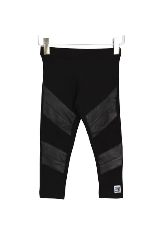 Cadet Leather Panel Leggings