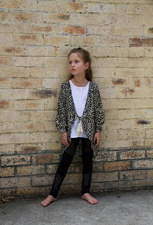 Cadet Leather Panel Leggings