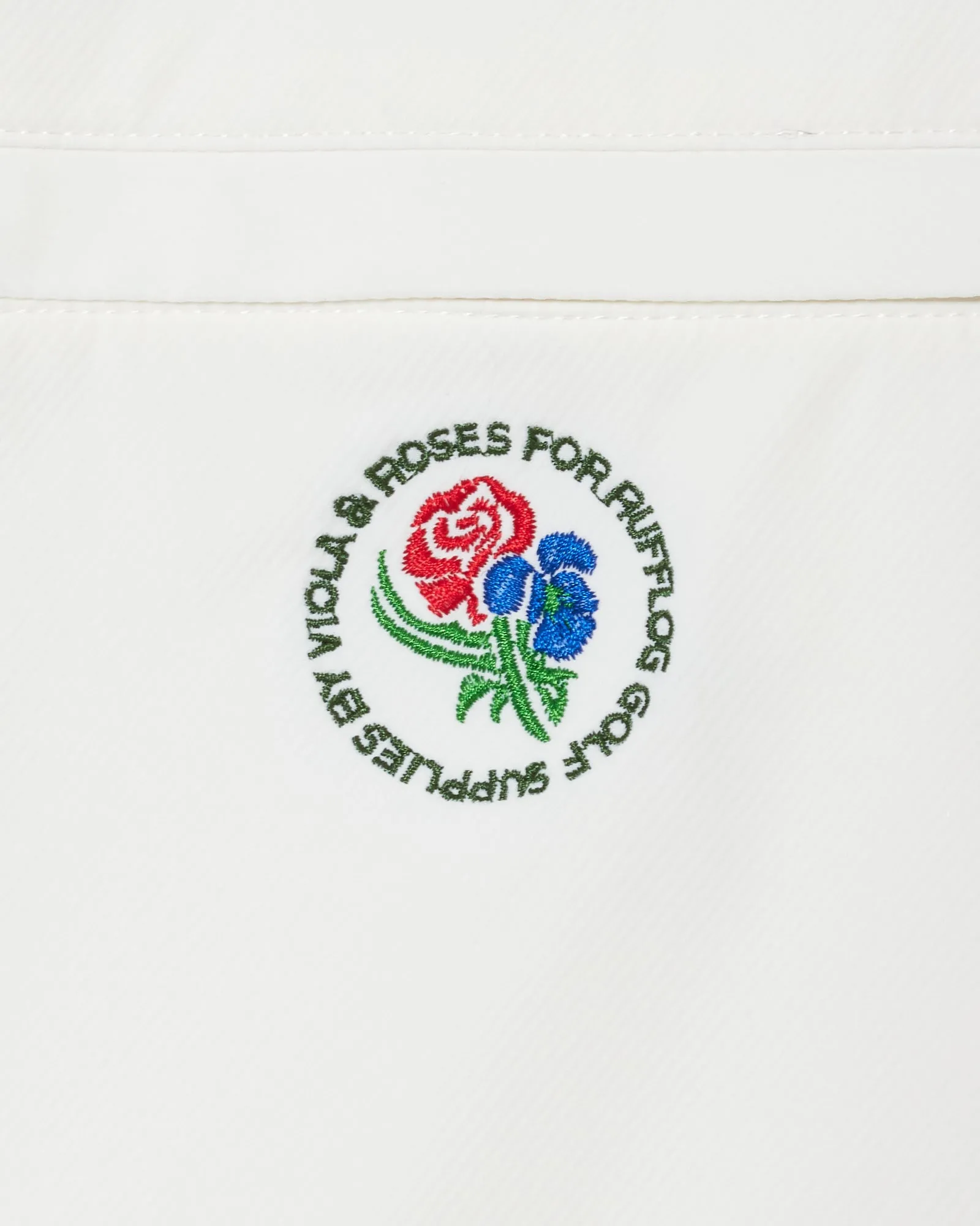 CORECOLOR LOGO WRAP SKIRT WHITE
