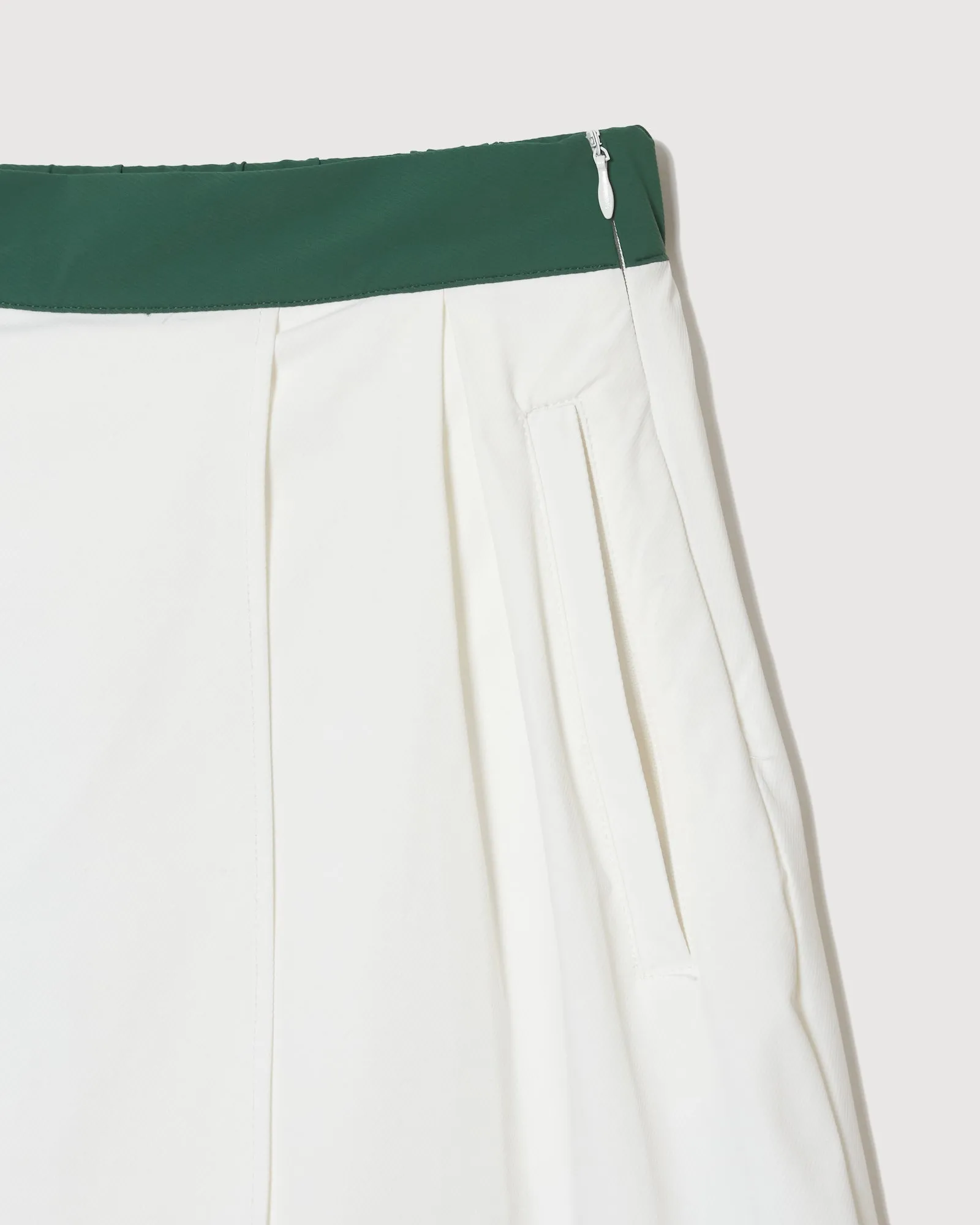 CORECOLOR LOGO WRAP SKIRT WHITE