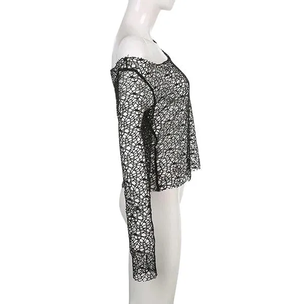 Dark Mysteries Knit Top