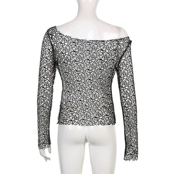 Dark Mysteries Knit Top