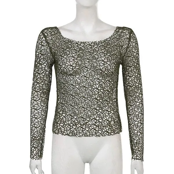 Dark Mysteries Knit Top