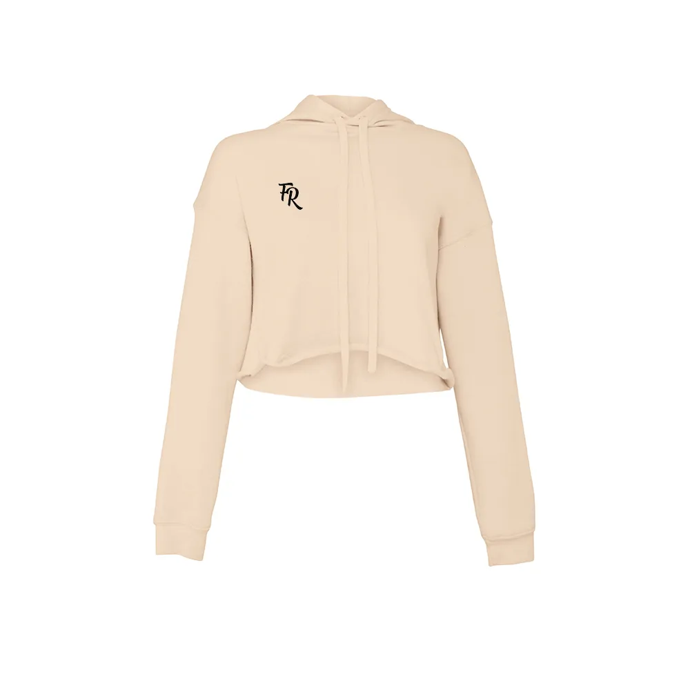 FitRep ICONic Classics Women's Cropped Fleece Lined Hoodie