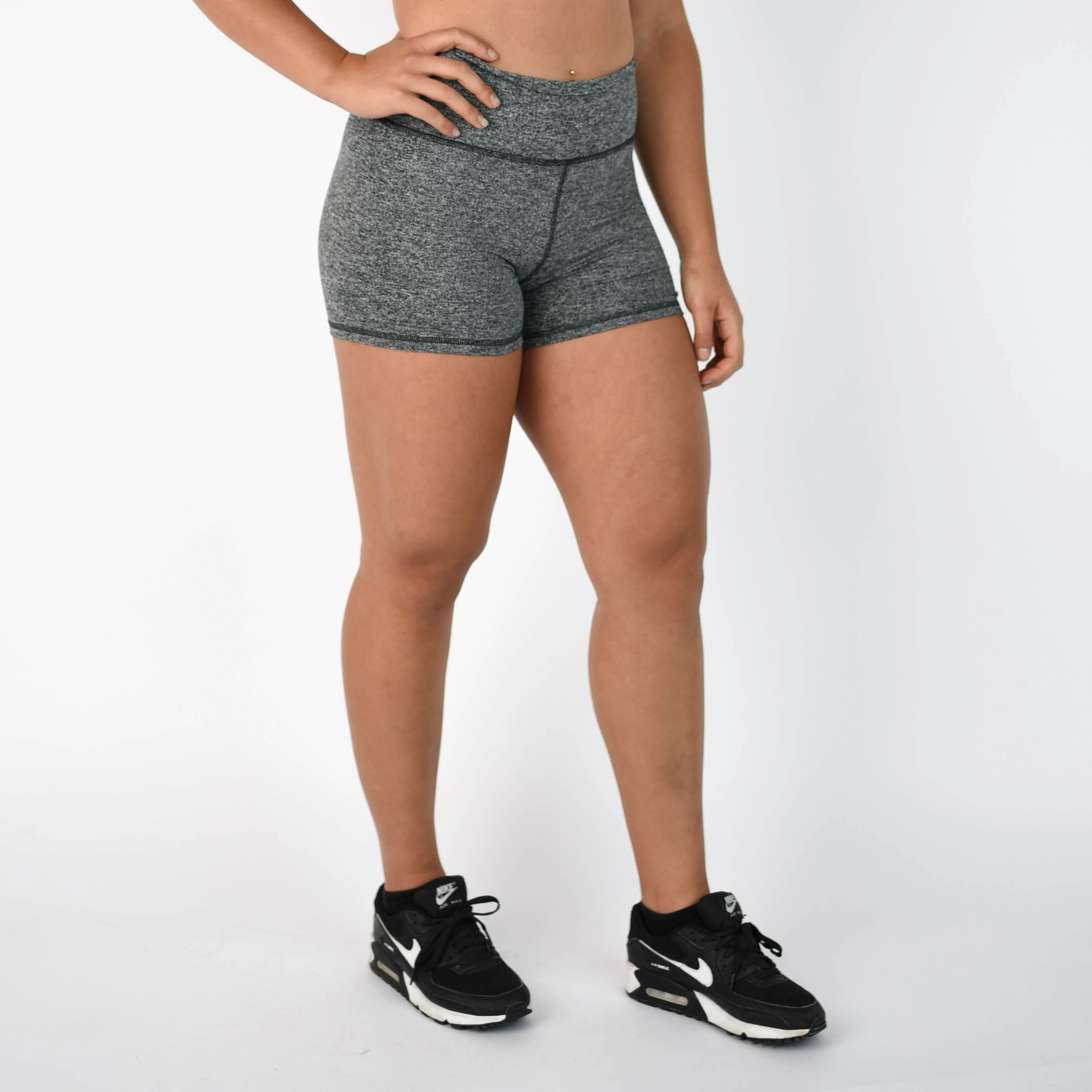 FLEO Heather Grey Shorts (True High)