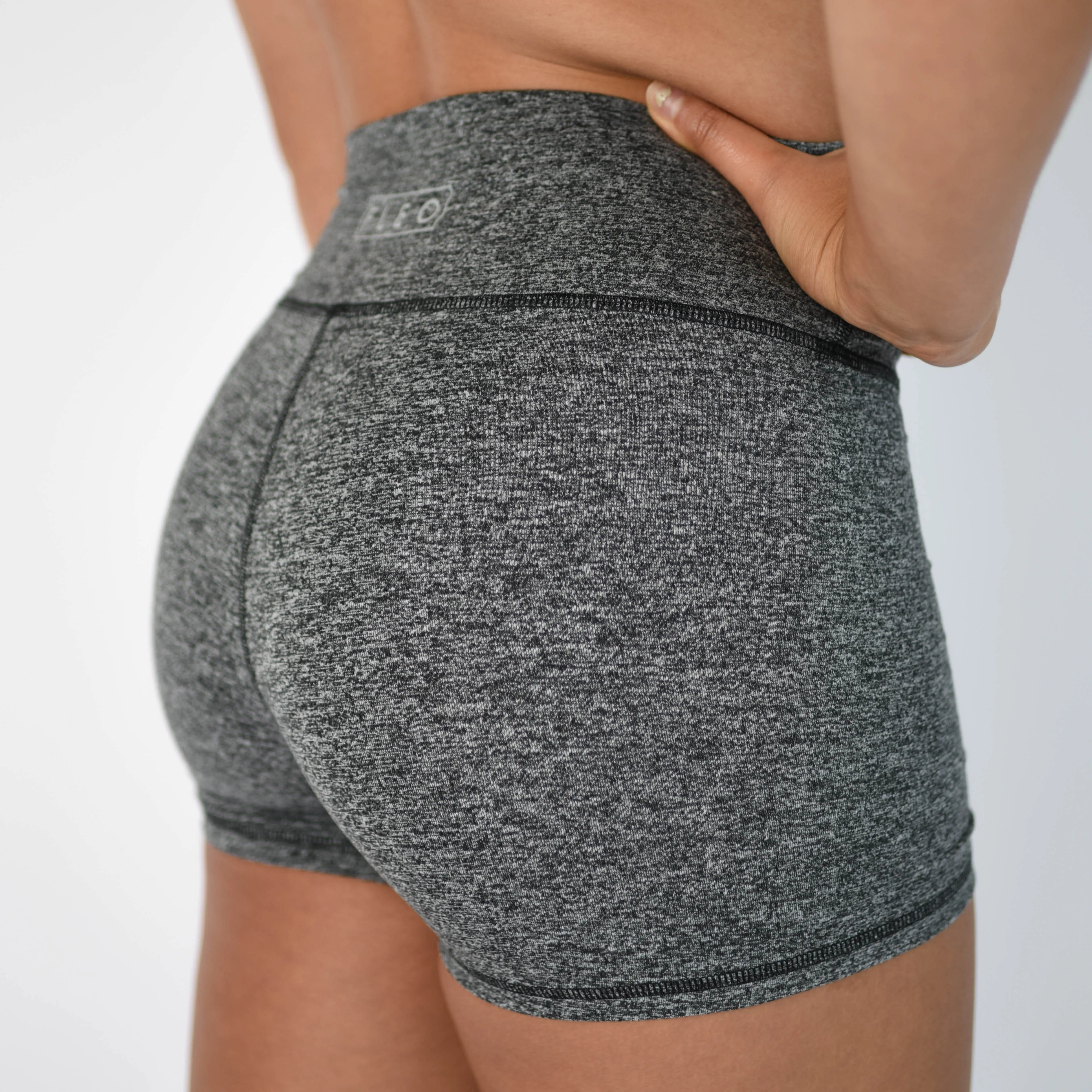 FLEO Heather Grey Shorts (True High)