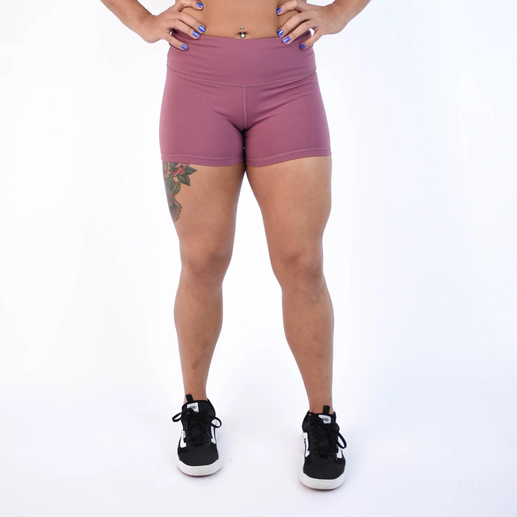 FLEO Mauve Shorts (Power High-rise)