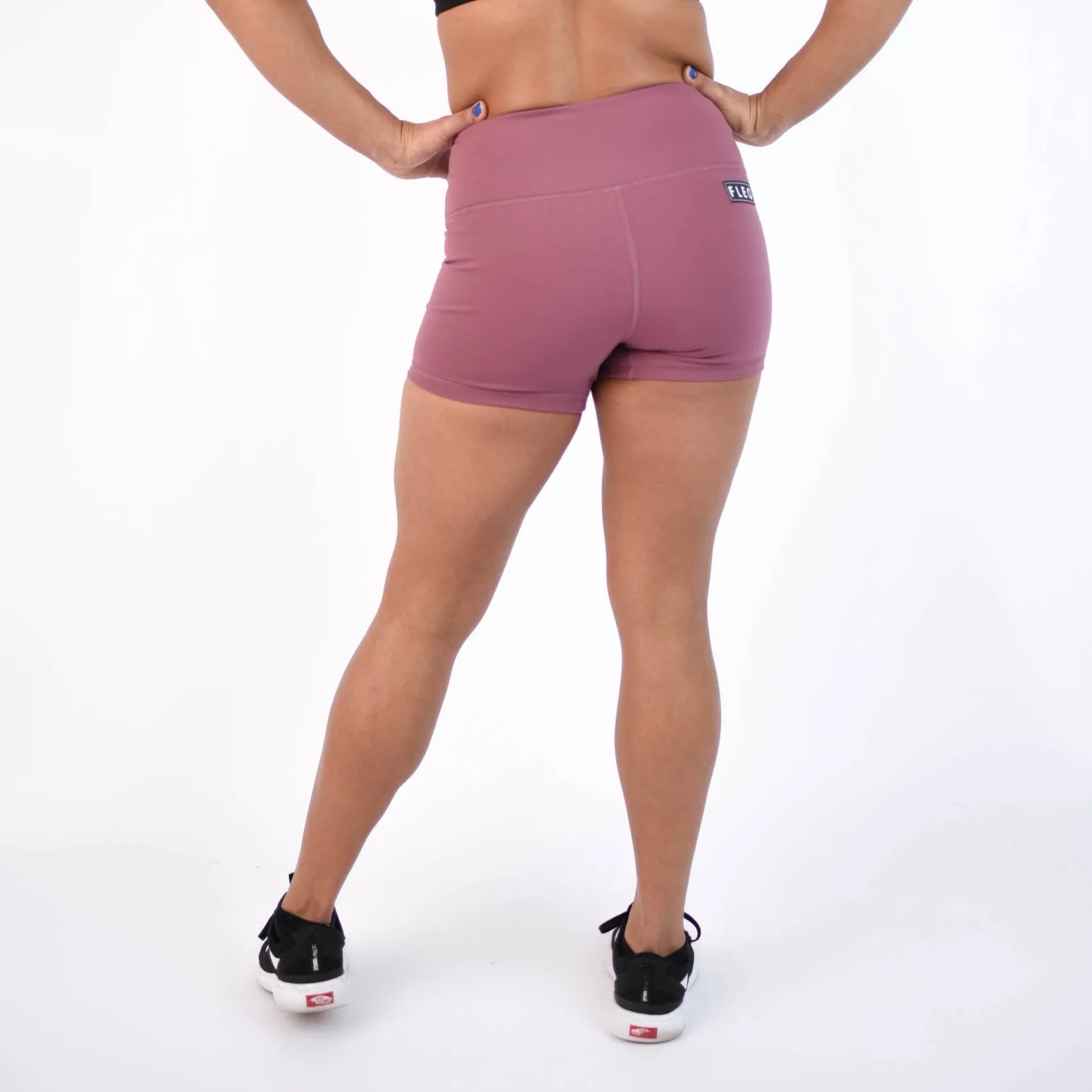 FLEO Mauve Shorts (Power High-rise)