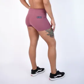 FLEO Mauve Shorts (Power High-rise)