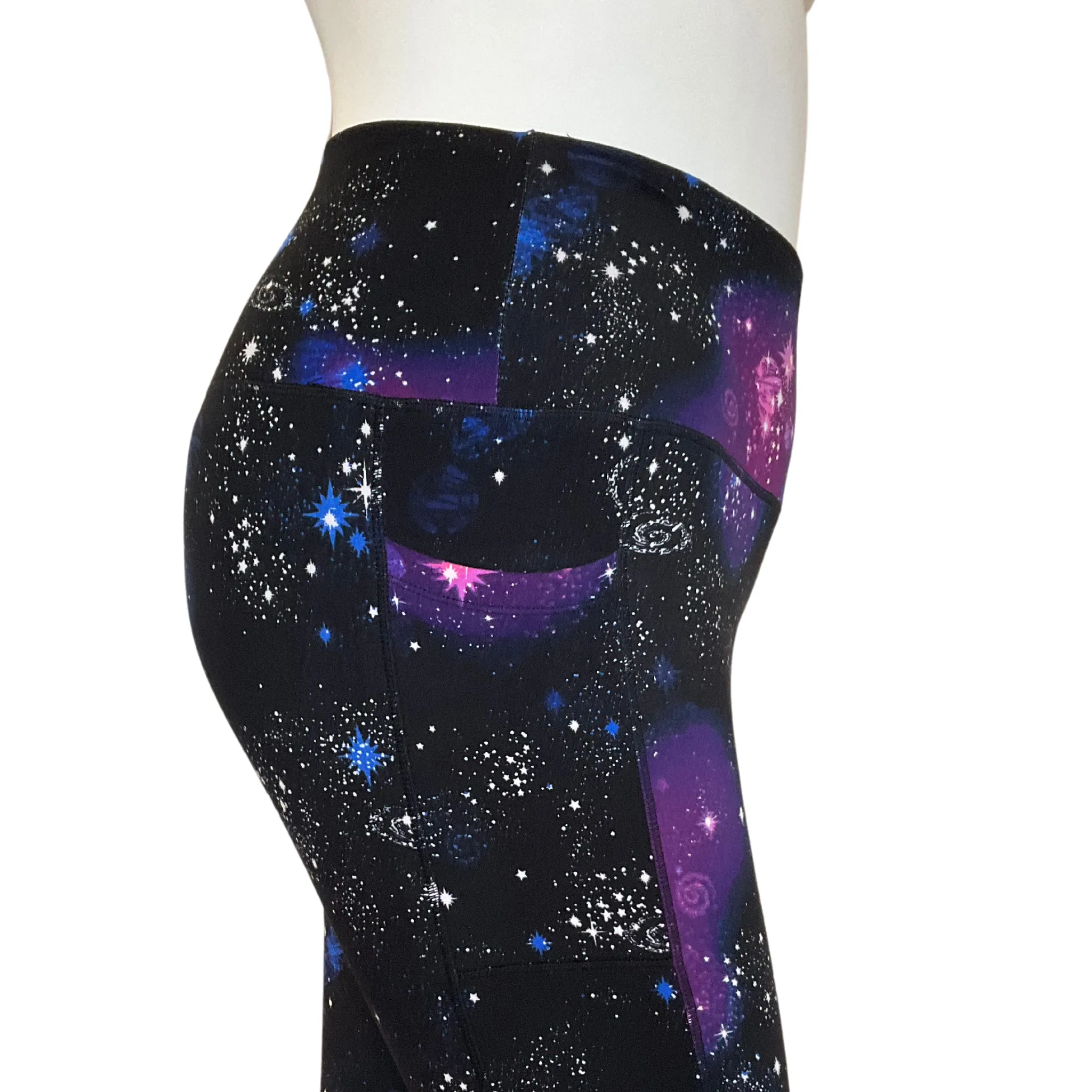 Galaxy Fleece Pocket Leggings