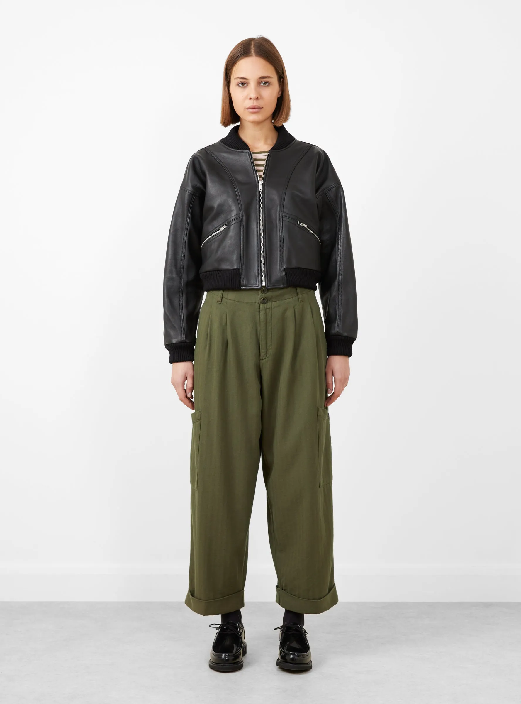 Grease Trousers Olive