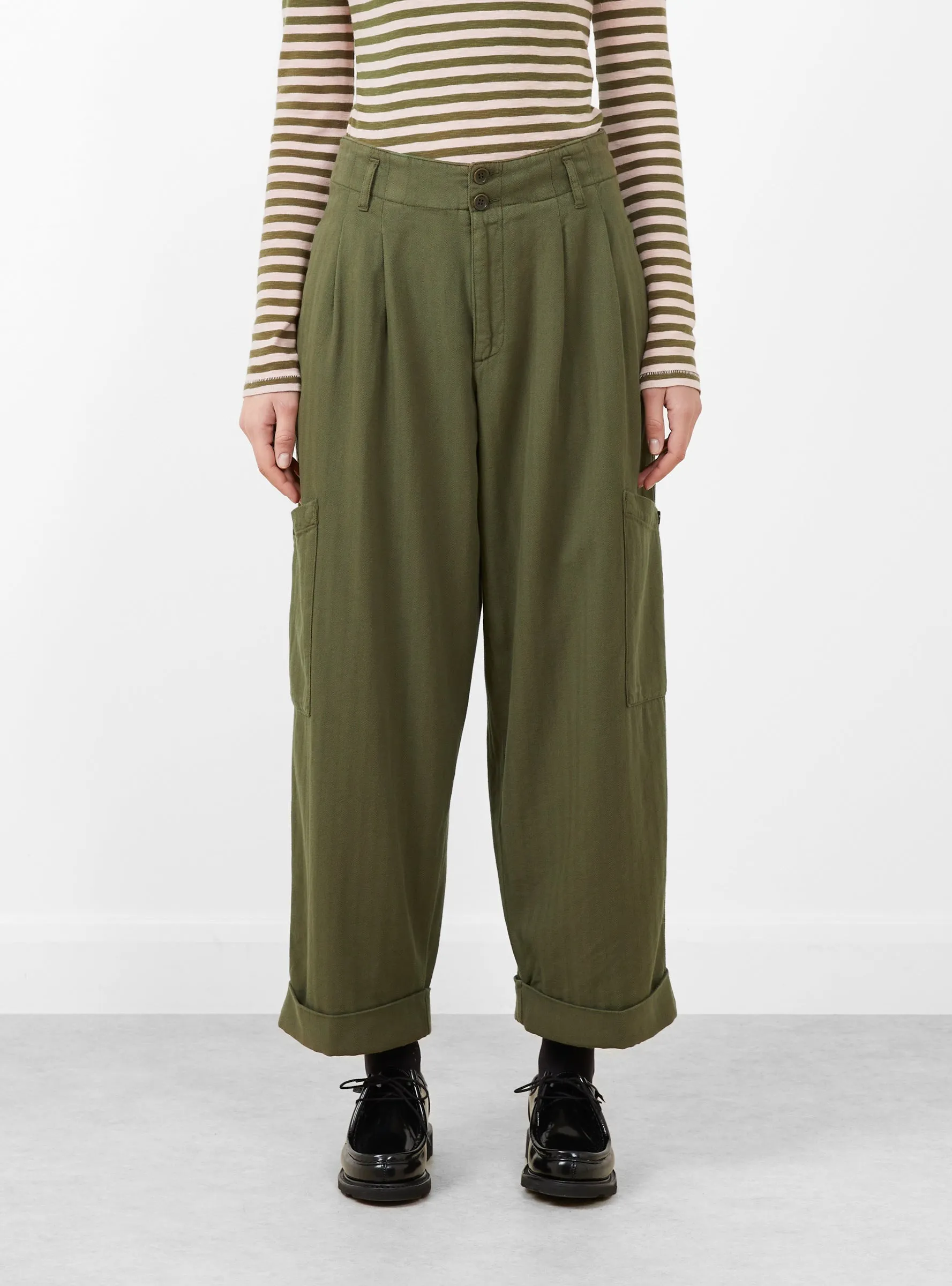 Grease Trousers Olive