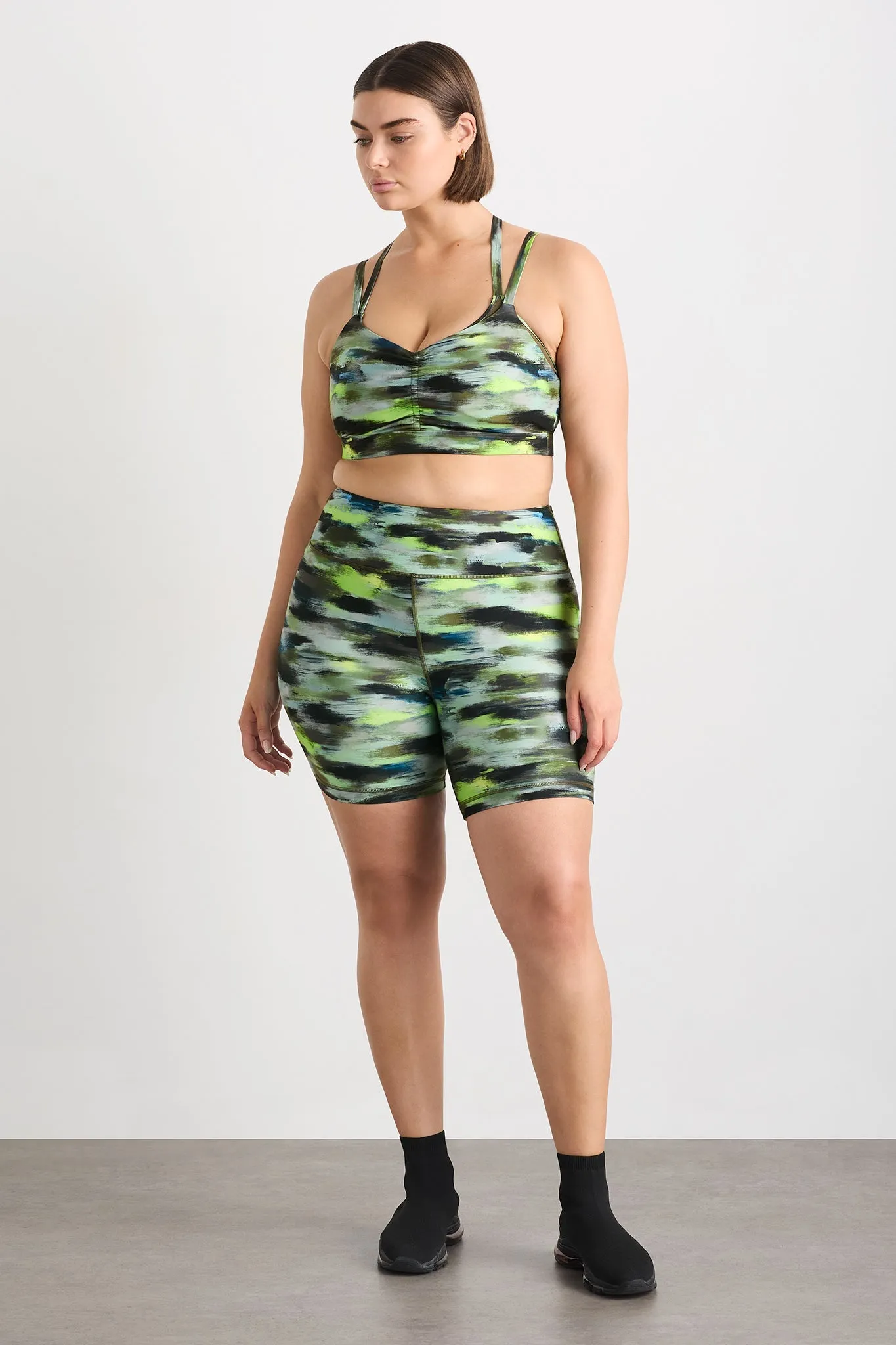 High Rise Bike Shorts 607