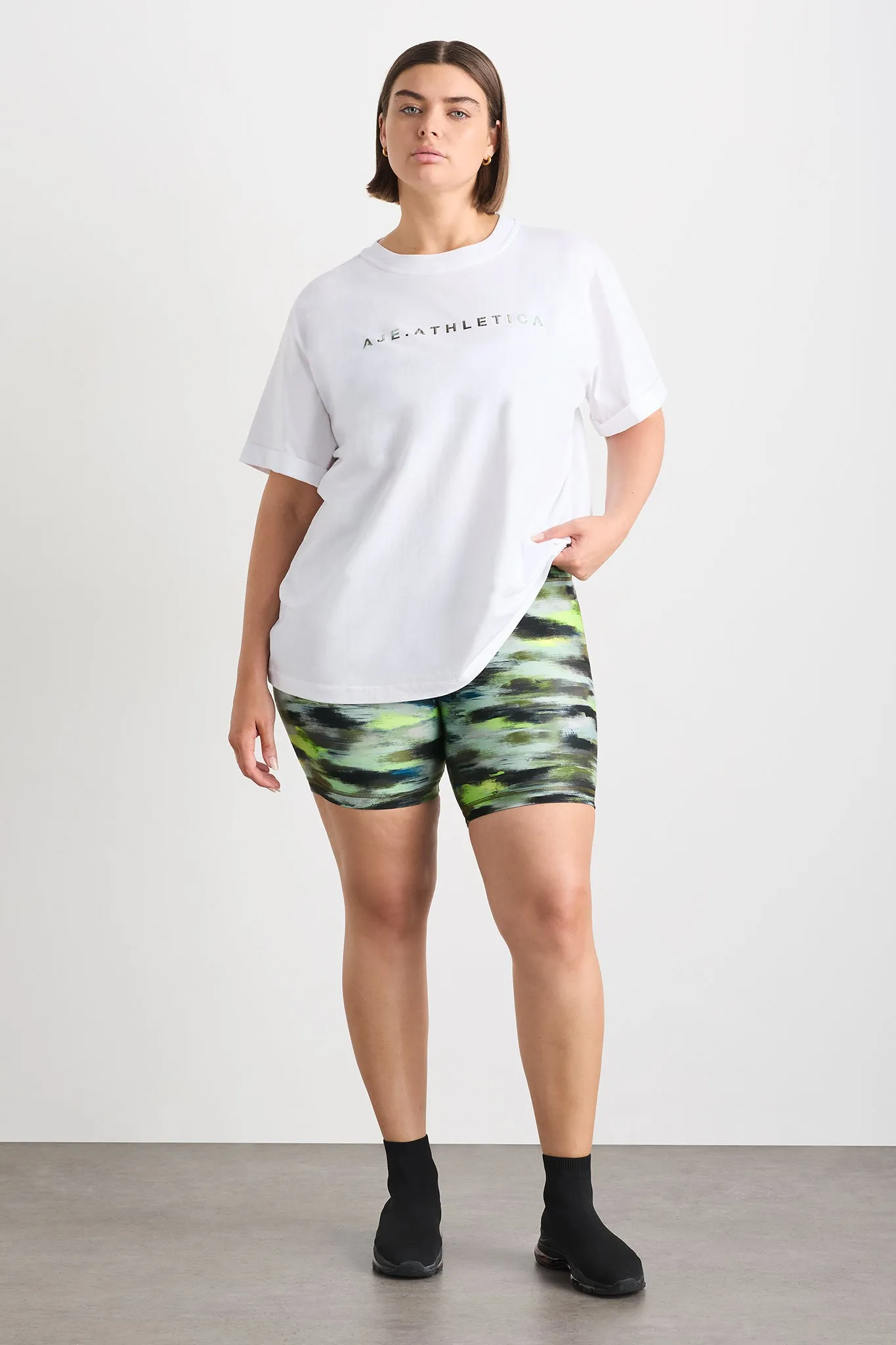 High Rise Bike Shorts 607