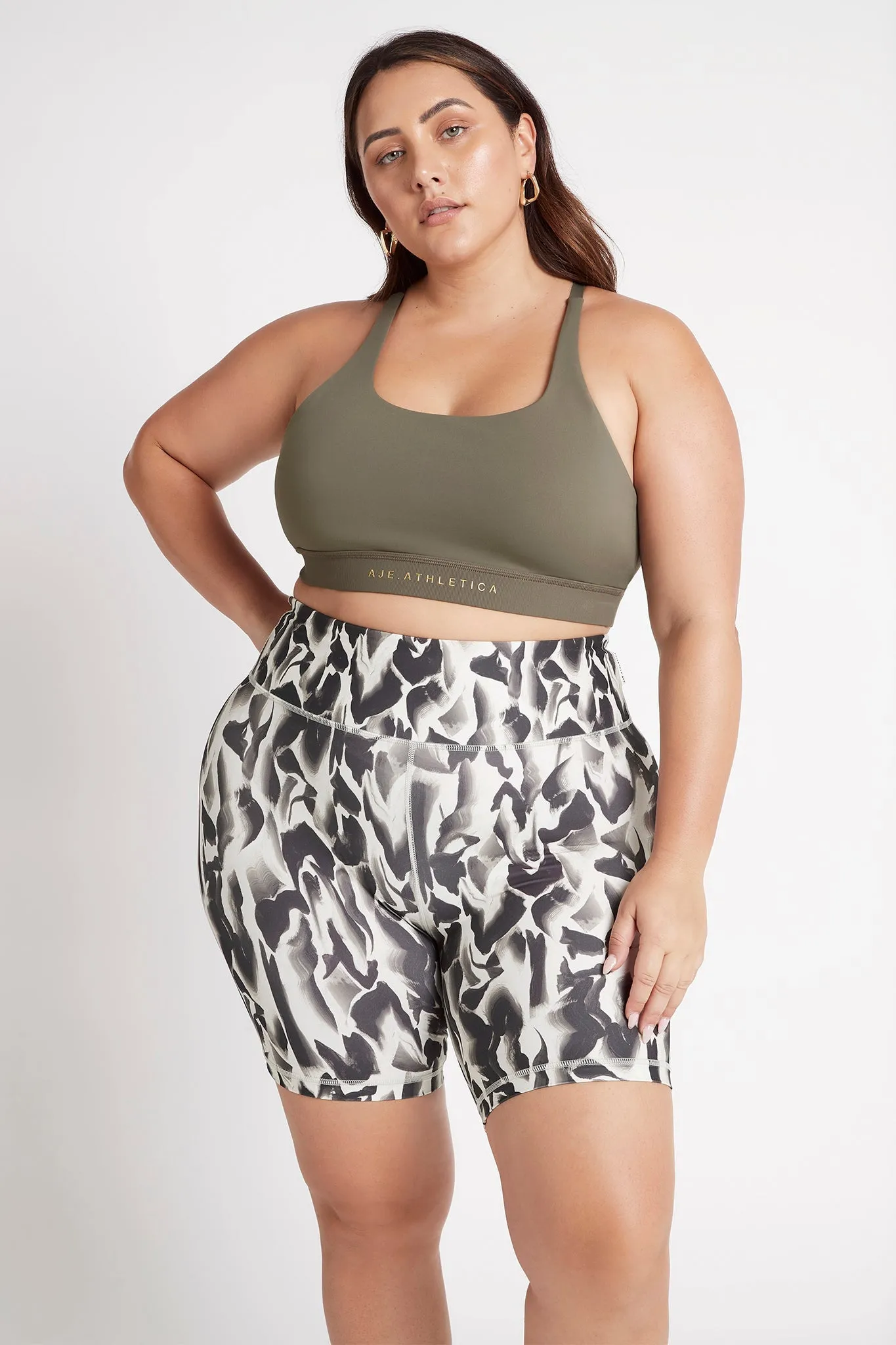 High Rise Bike Shorts 607