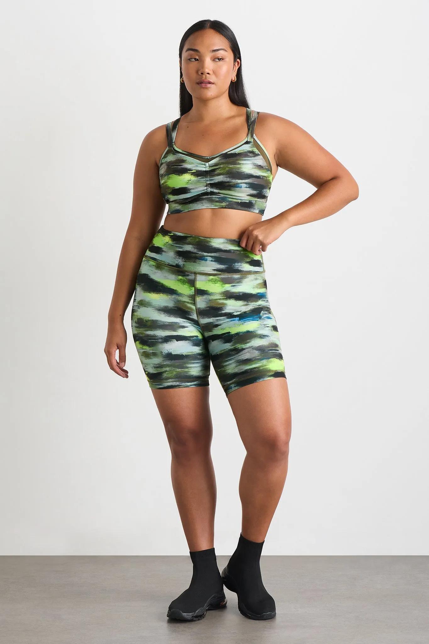High Rise Bike Shorts 607