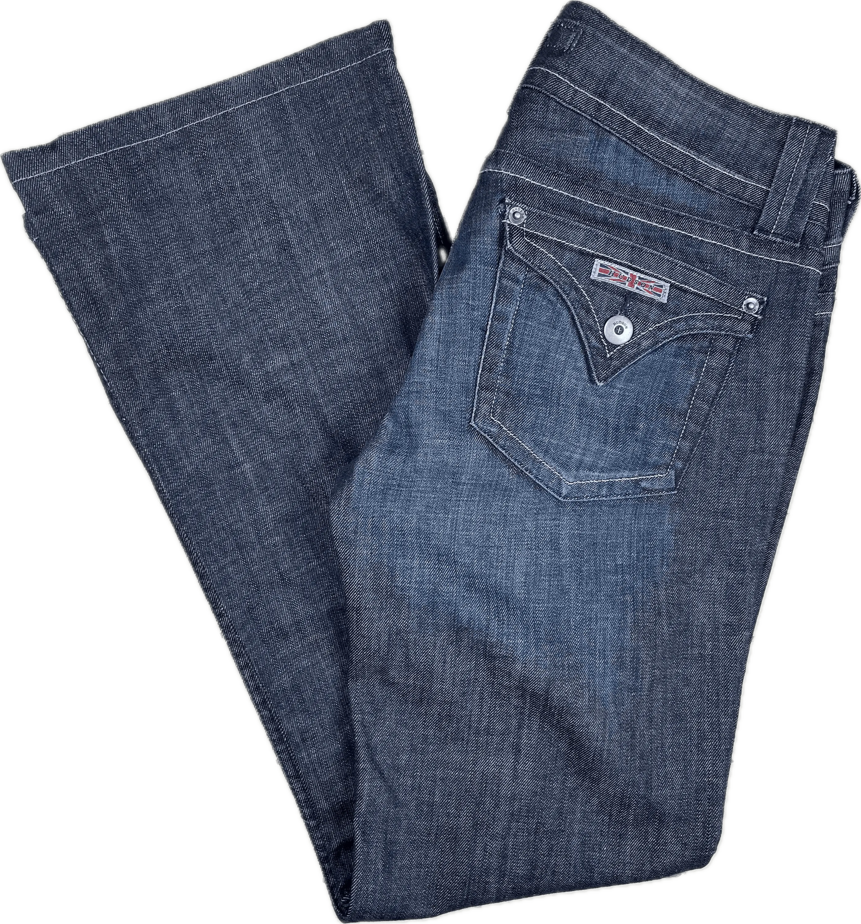 Hudson USA  Straight Bootleg Flap Pocket Jeans - Size 29