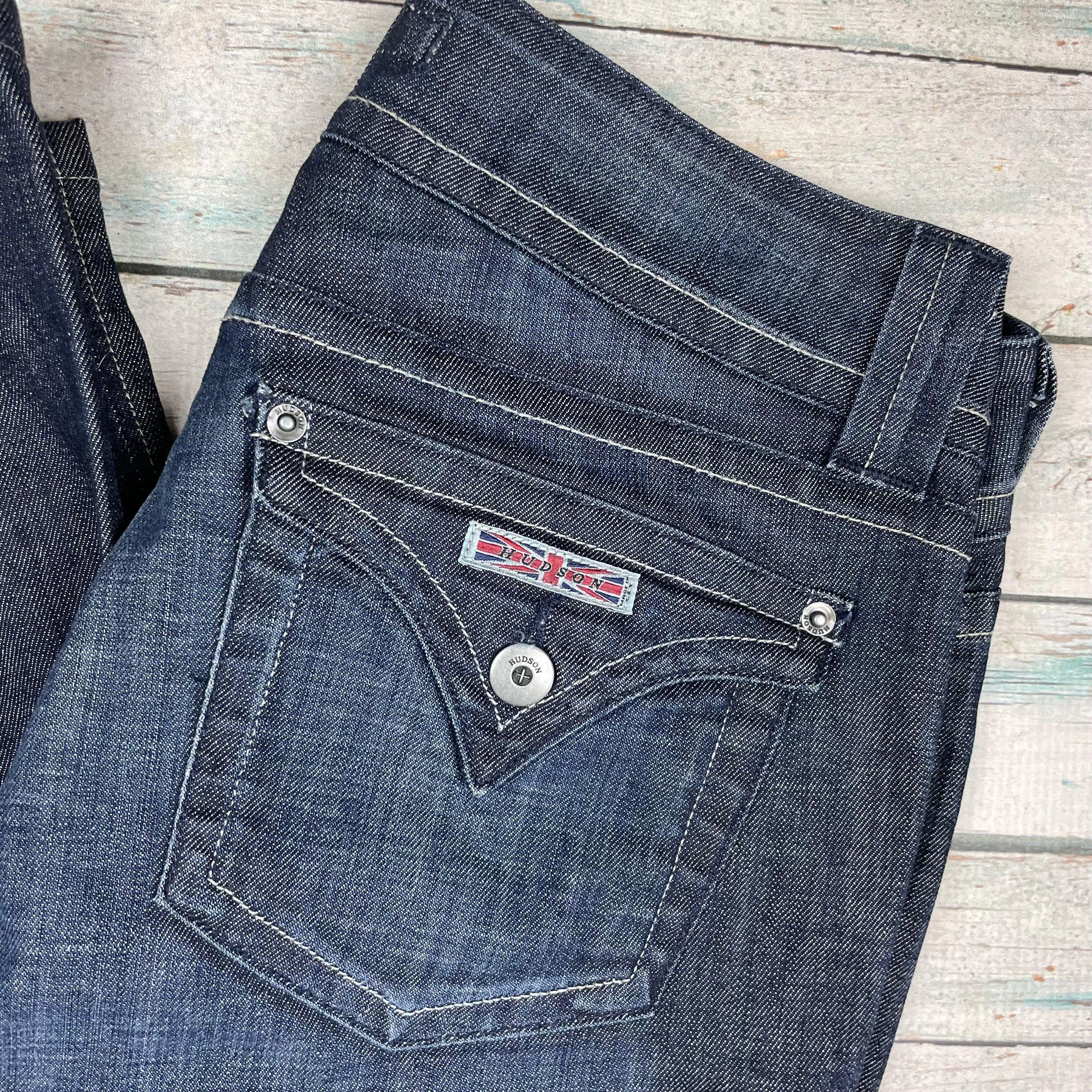 Hudson USA  Straight Bootleg Flap Pocket Jeans - Size 29