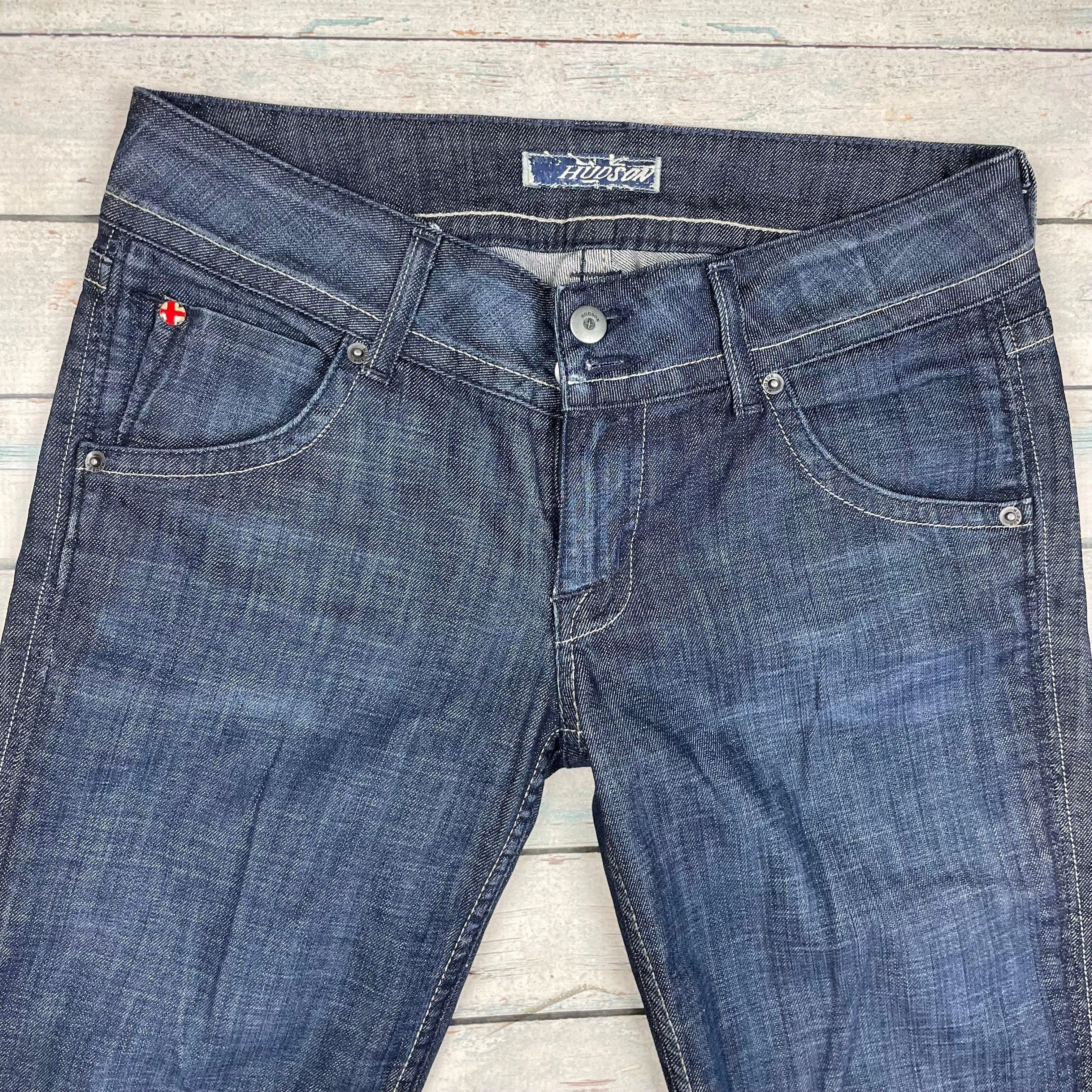 Hudson USA  Straight Bootleg Flap Pocket Jeans - Size 29