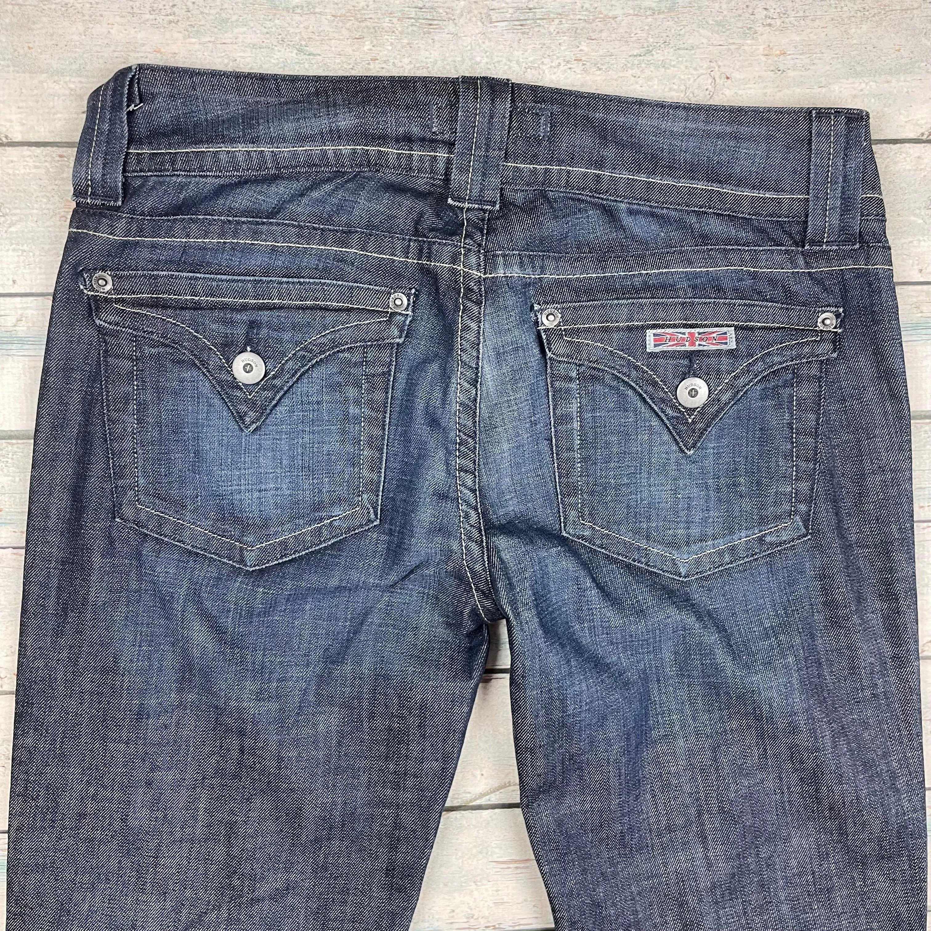 Hudson USA  Straight Bootleg Flap Pocket Jeans - Size 29