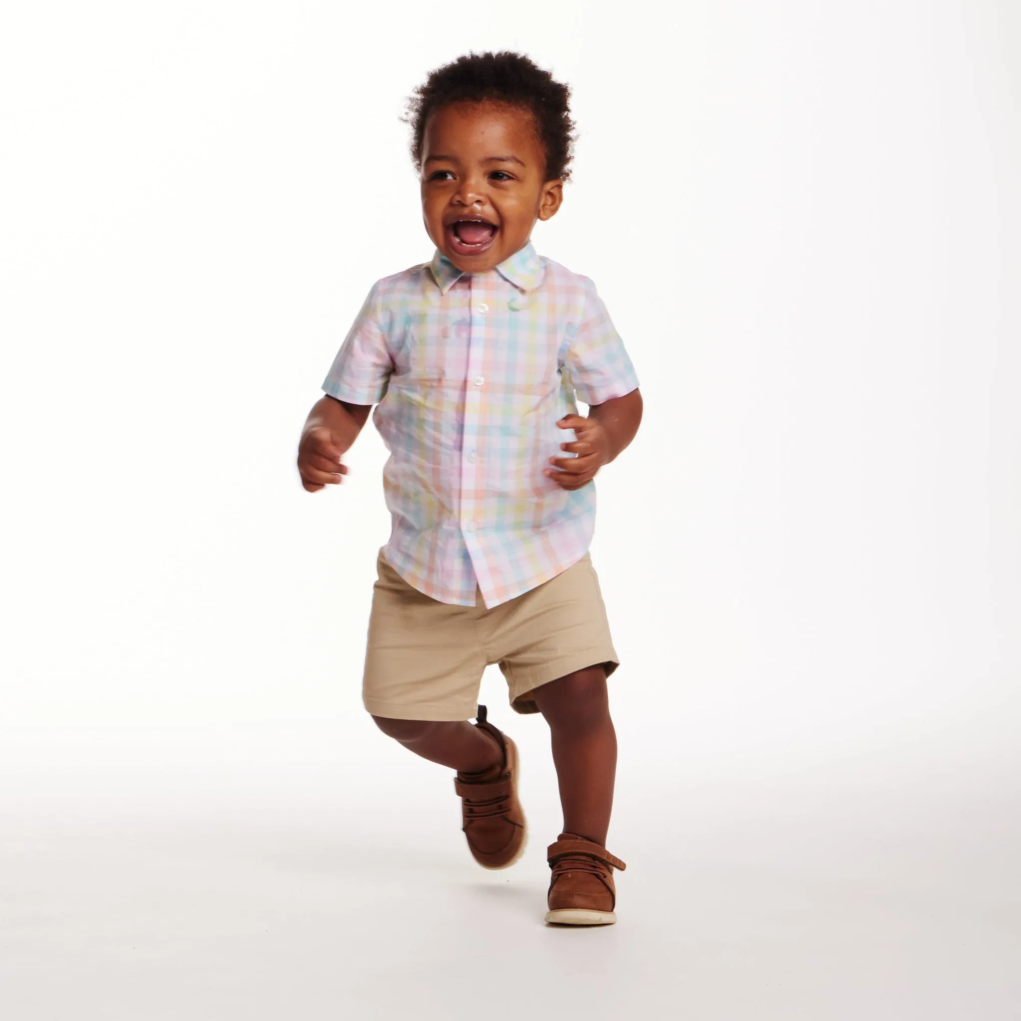 Infant (3-24M) 3-Piece Plaid Set | Easter Outfit