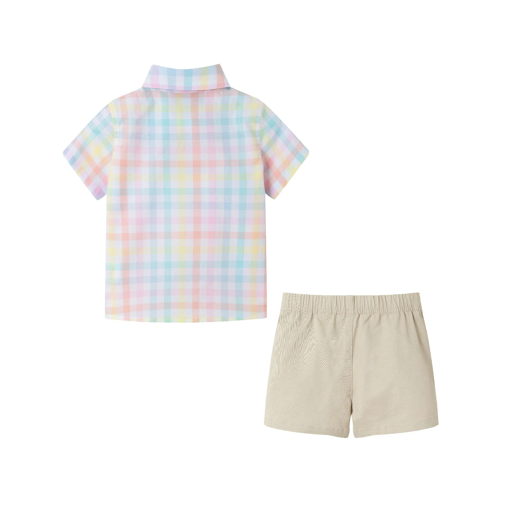 Infant (3-24M) 3-Piece Plaid Set | Easter Outfit