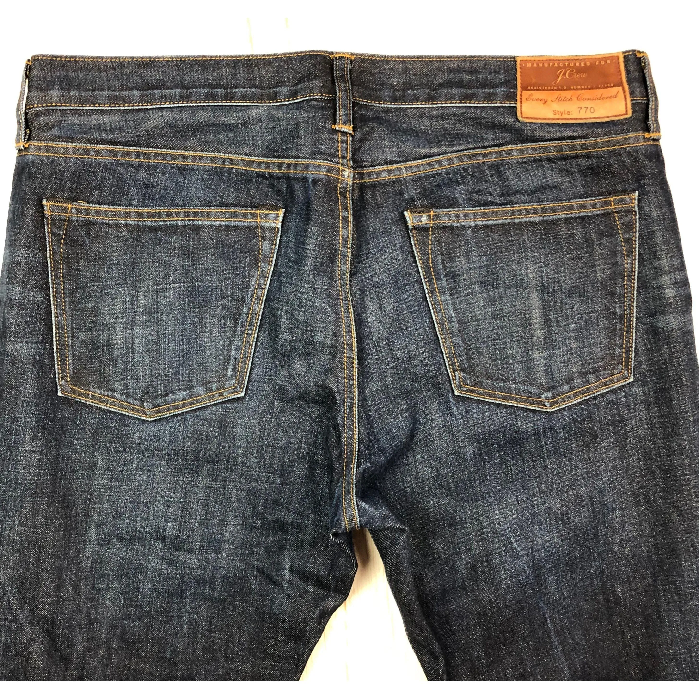 J Crew "550" Straight leg Jeans - Size 34