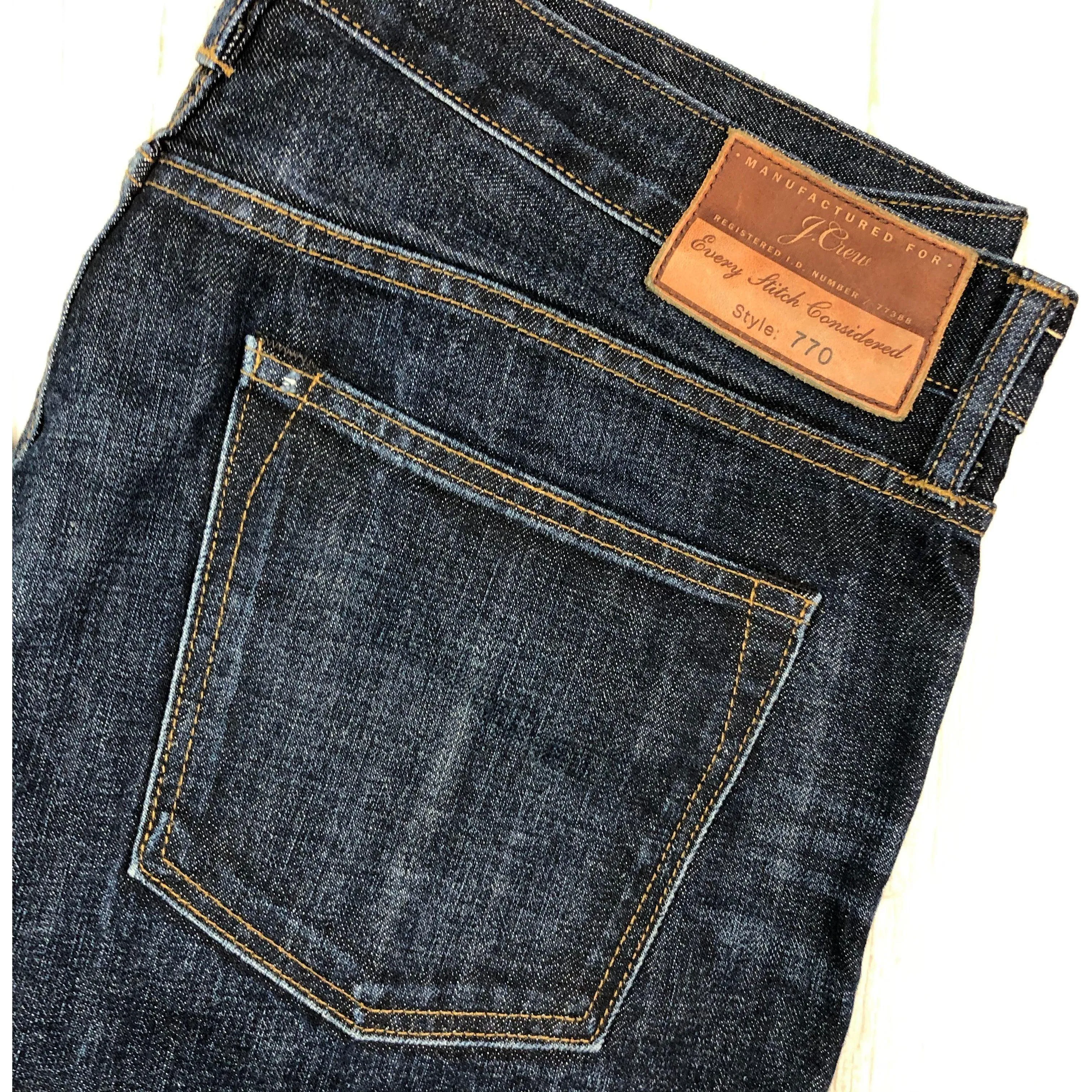 J Crew "550" Straight leg Jeans - Size 34