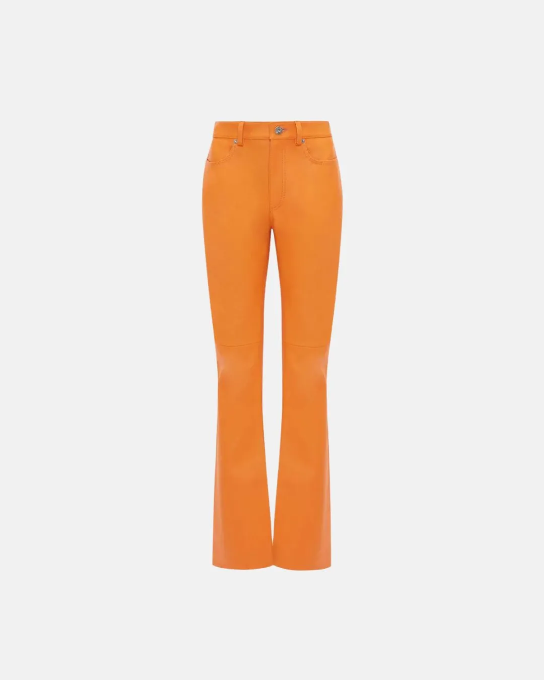 Jw Andeson Womens Bootcut Trousers Orange