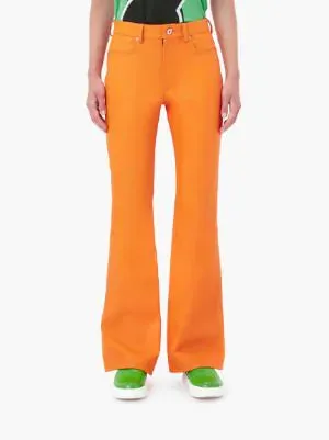 Jw Andeson Womens Bootcut Trousers Orange
