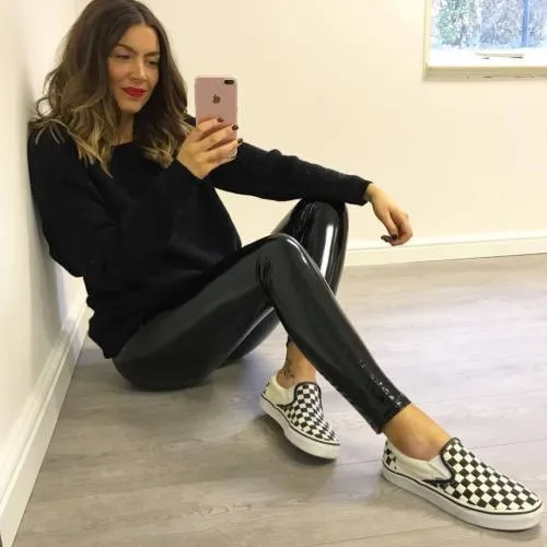 Leggings Wet Look PU Leather