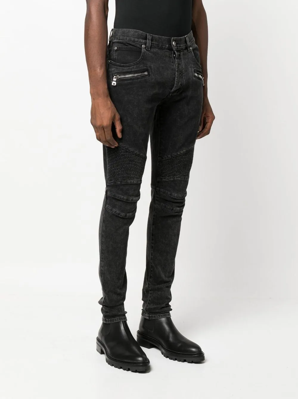 Logo-Patch Denim Jeans