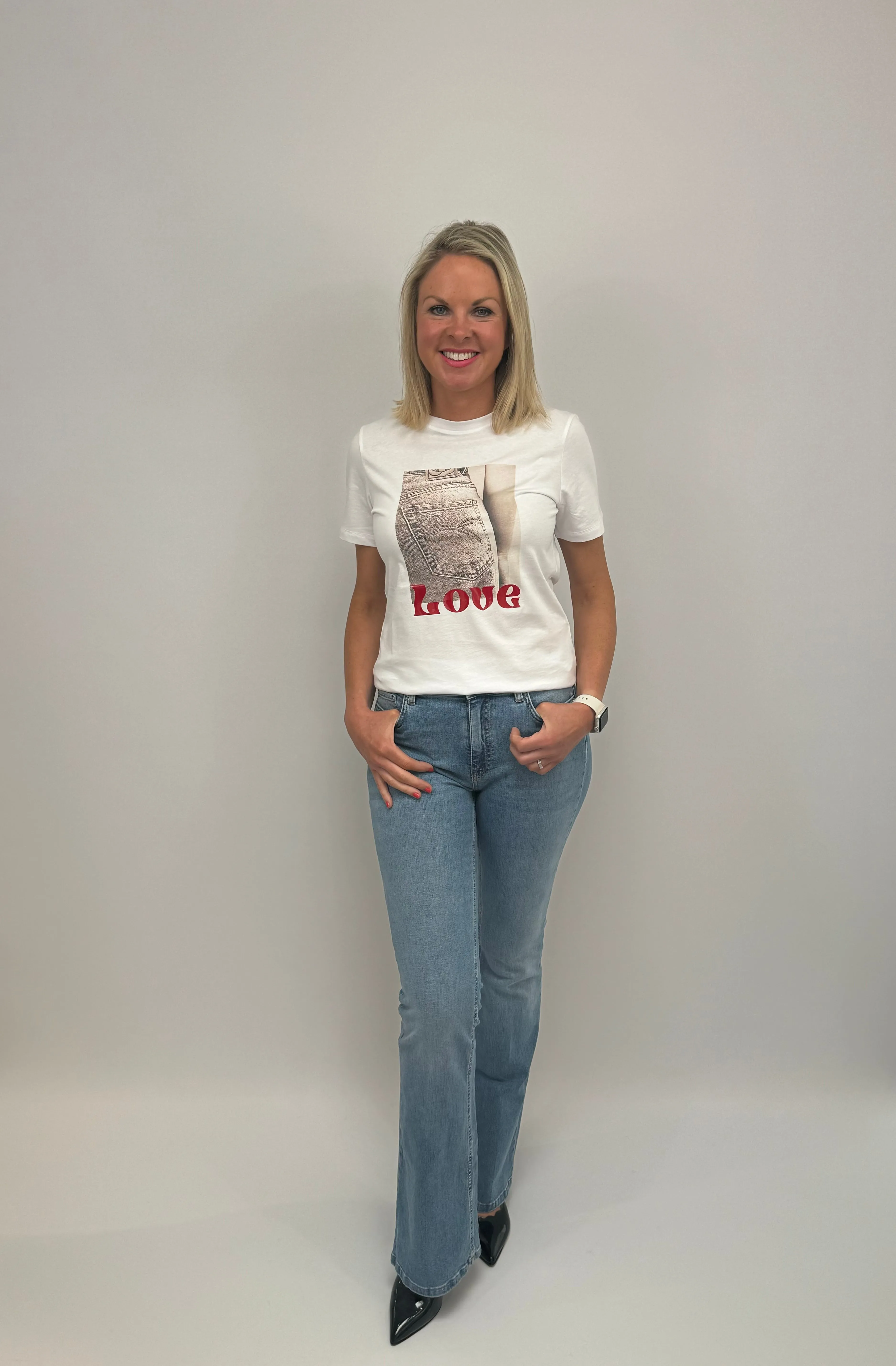 MARELLA Light Wash Bootcut Jeans