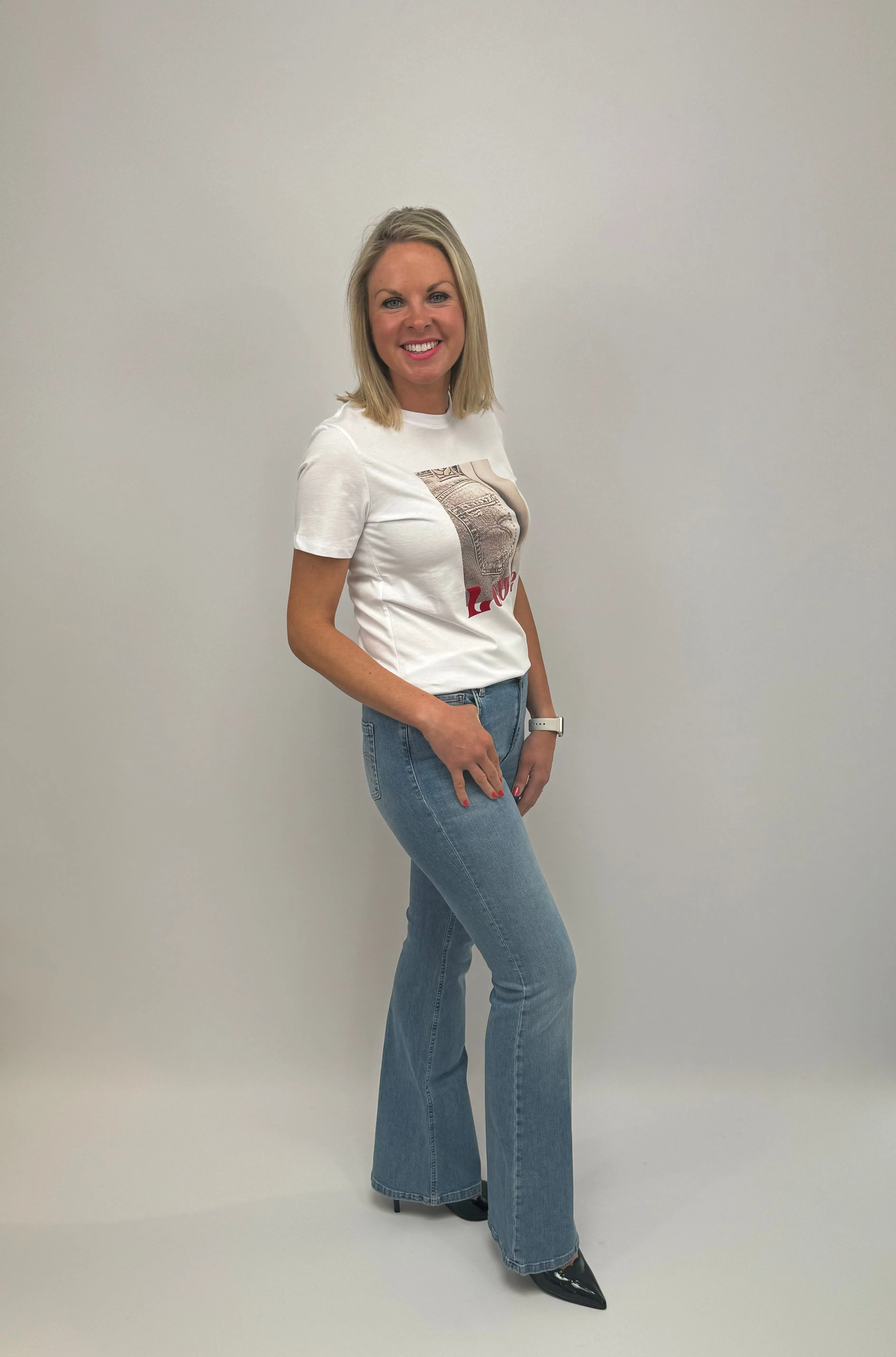 MARELLA Light Wash Bootcut Jeans