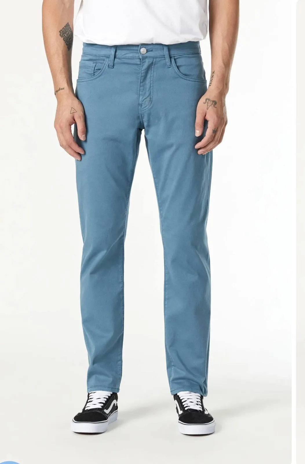 Mavi Zach Straight Bluestone Twill