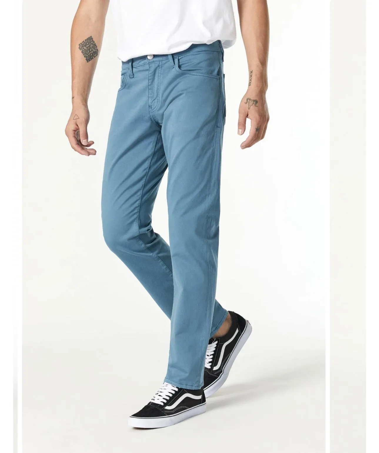 Mavi Zach Straight Bluestone Twill