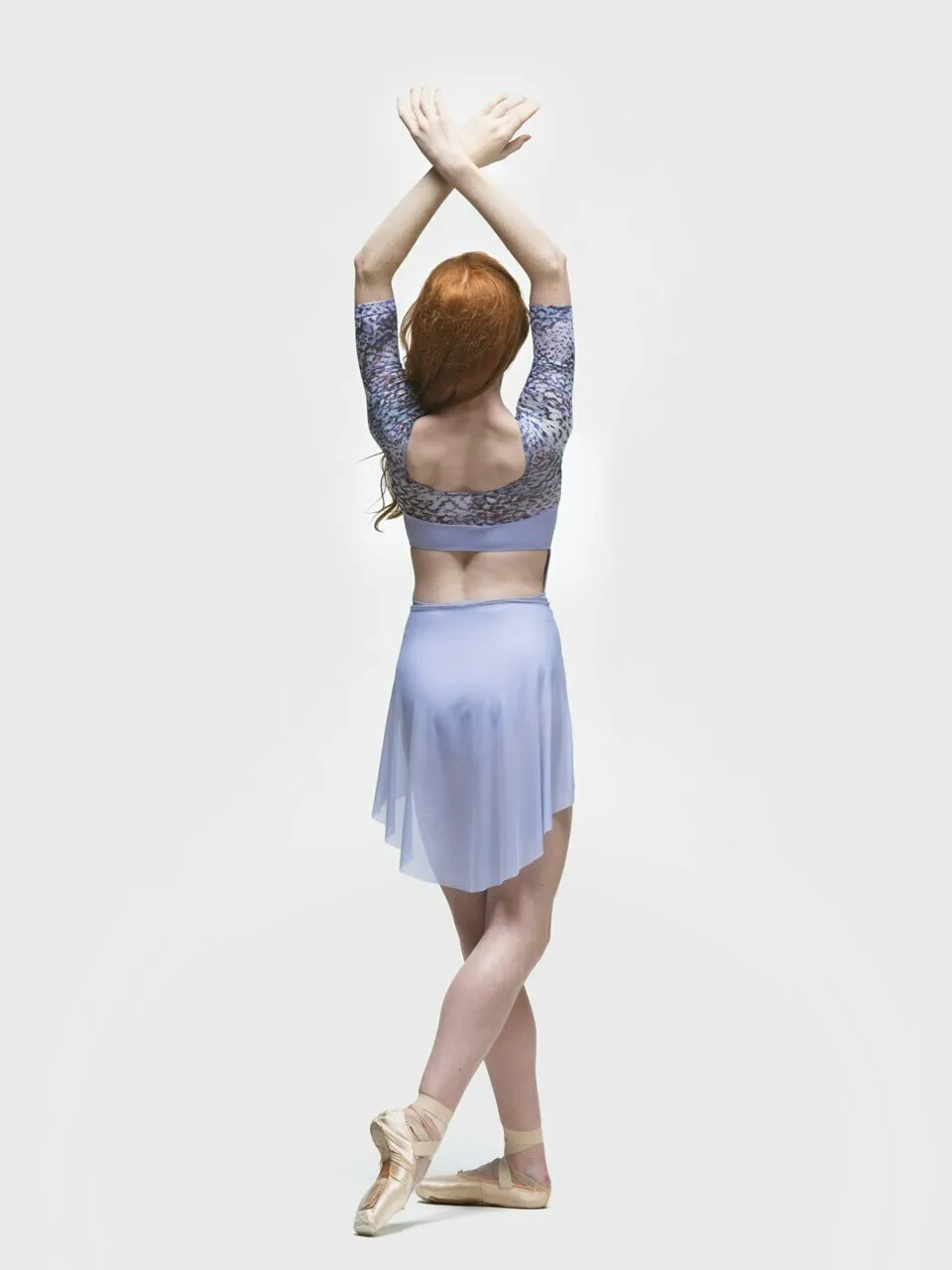 Mid High-Low Skirt