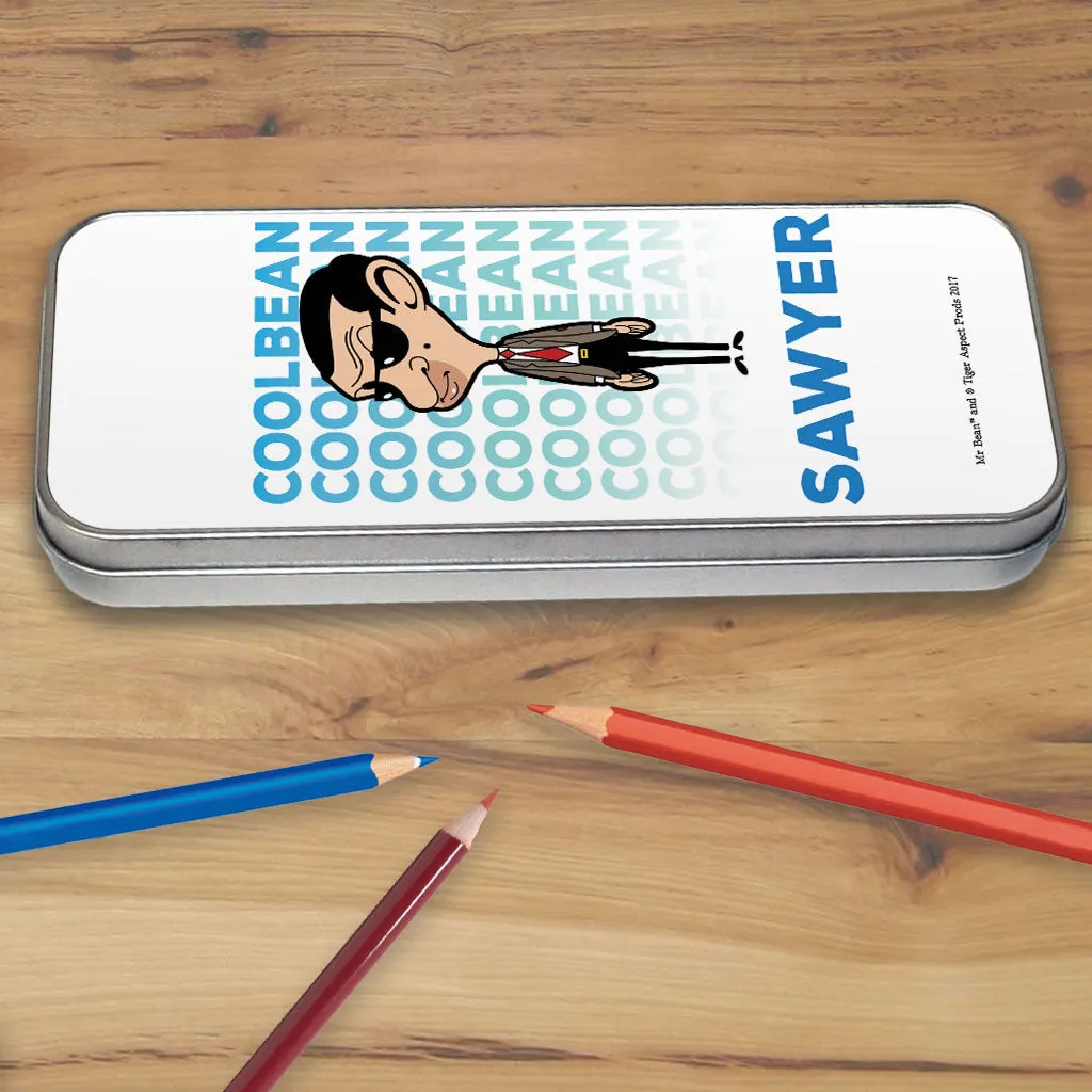 Personalised Cool Bean Pencil tin