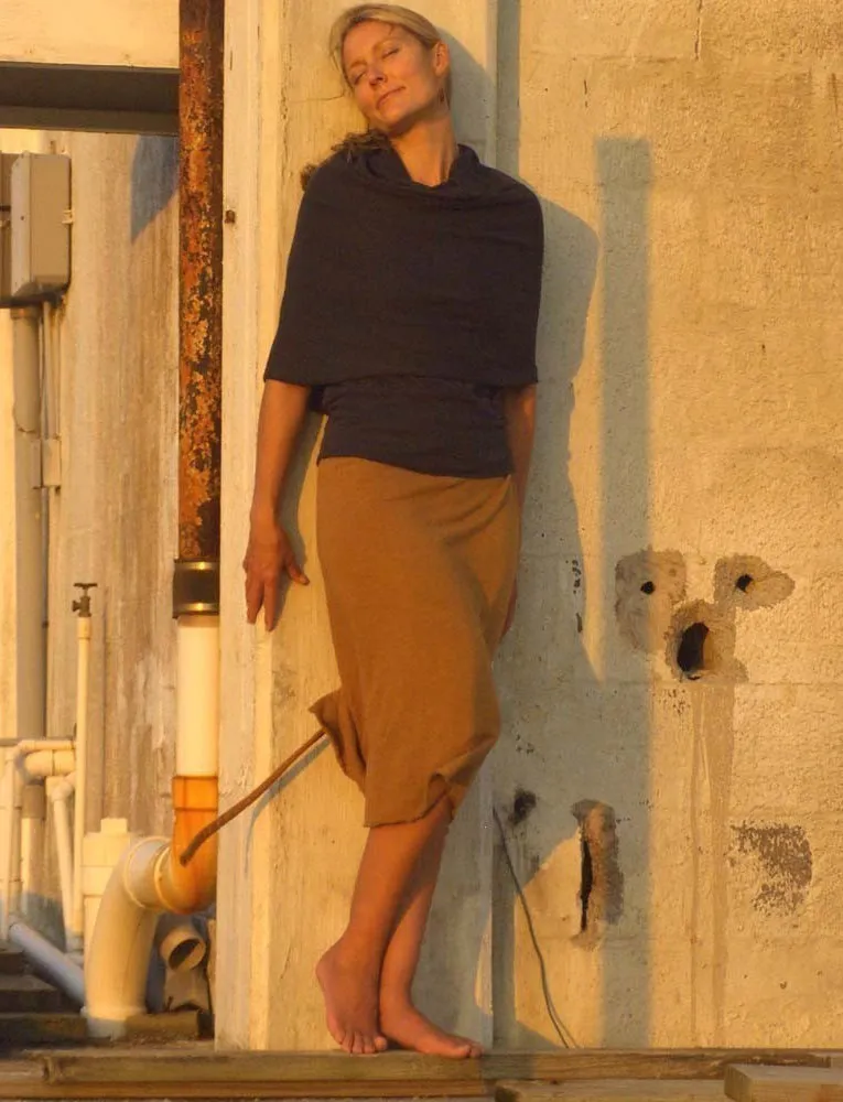 Simplicity Wrap Below Knee Skirt